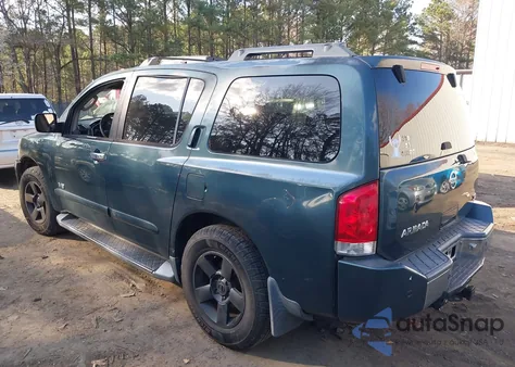 2005 Nissan Armada Se z USA, uszkodzony, nr VIN 5N1AA08B55N724070